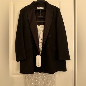 Zara tuxedo blazer